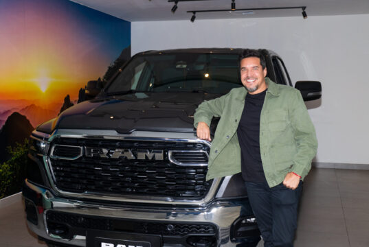 RAM presenta a Gabriel Calvo como nuevo embajador de la RAM 1500 Bighorn