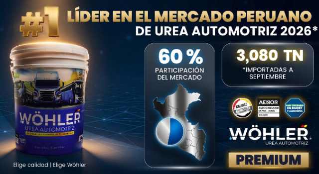 WÖHLER reafirma su liderazgo como el mayor fabricante de urea automotriz europea a base de gas natural