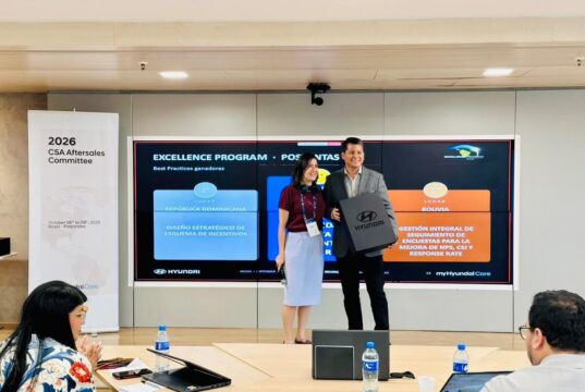Hyundai Perú obtiene el primer lugar en Posventa del CSA Excellence Program 2026